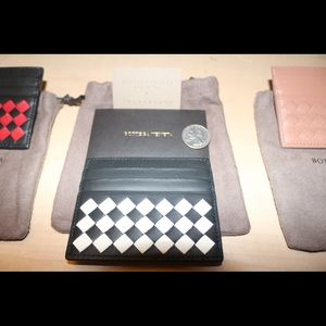 Bottega Veneta Intrecciato Leather Cardholders